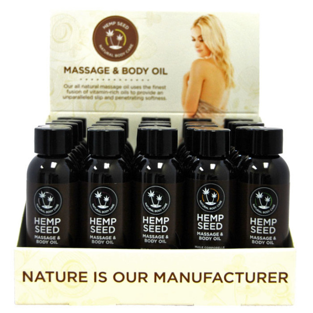 Hemp Seed - Massage and Body Oil - 2oz
